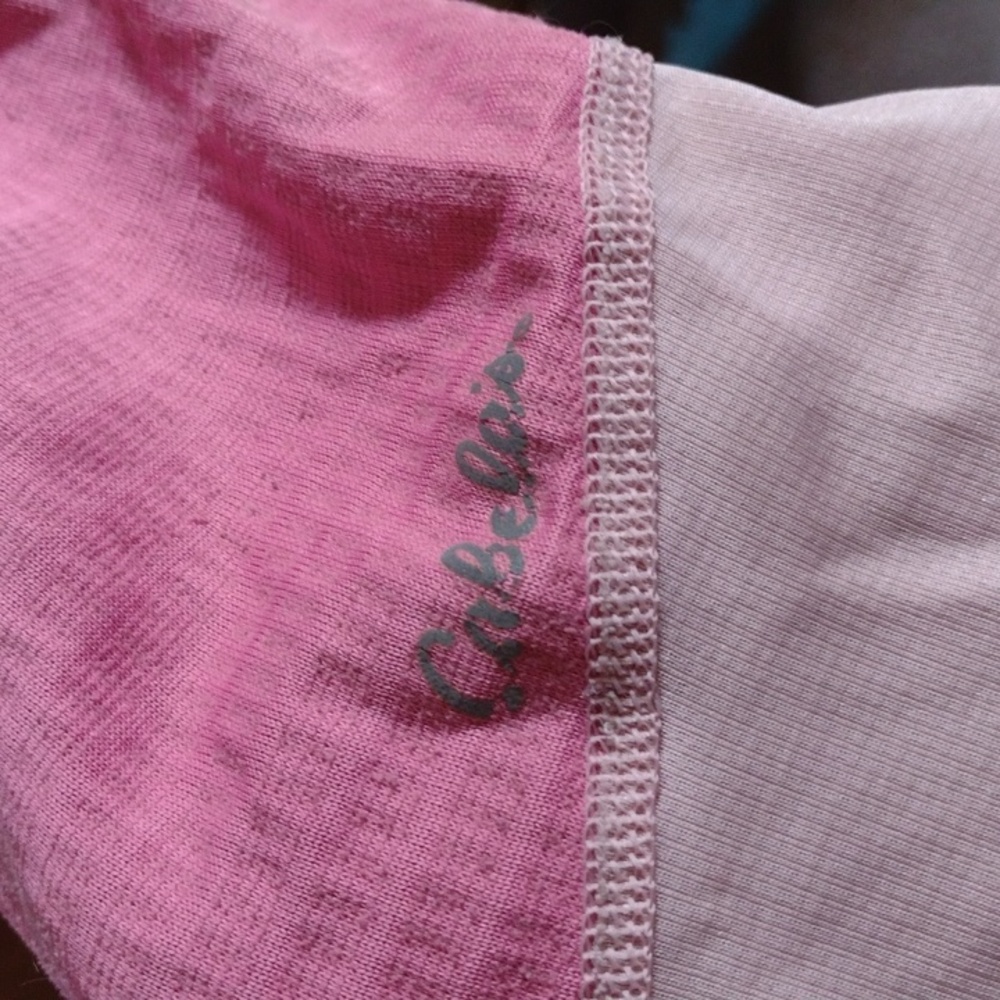 Women's Cabela's Polartec Base Layer bottoms Sz S 🩷/🩶 - Picture 4 of 8